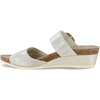 image:imageNAOT Womens Magic Sandal  Leather BucklePlatinum Striped Leather