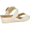 image:imageNAOT Womens Magic Sandal  Leather BucklePlatinum Striped Suede