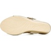 image:imageNAOT Womens Magic Sandal  Leather BucklePlatinum Striped Suede