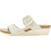image:imageNAOT Womens Magic Sandal  Leather BucklePlatinum Striped Suede