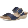image:imageNAOT Womens Magic Sandal  Leather BucklePolar Sea Leather