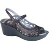 image:imageNAOT Womens Deluxe Wedge SandalBlackGrey
