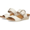 Ivory Crinkle Patent Leather